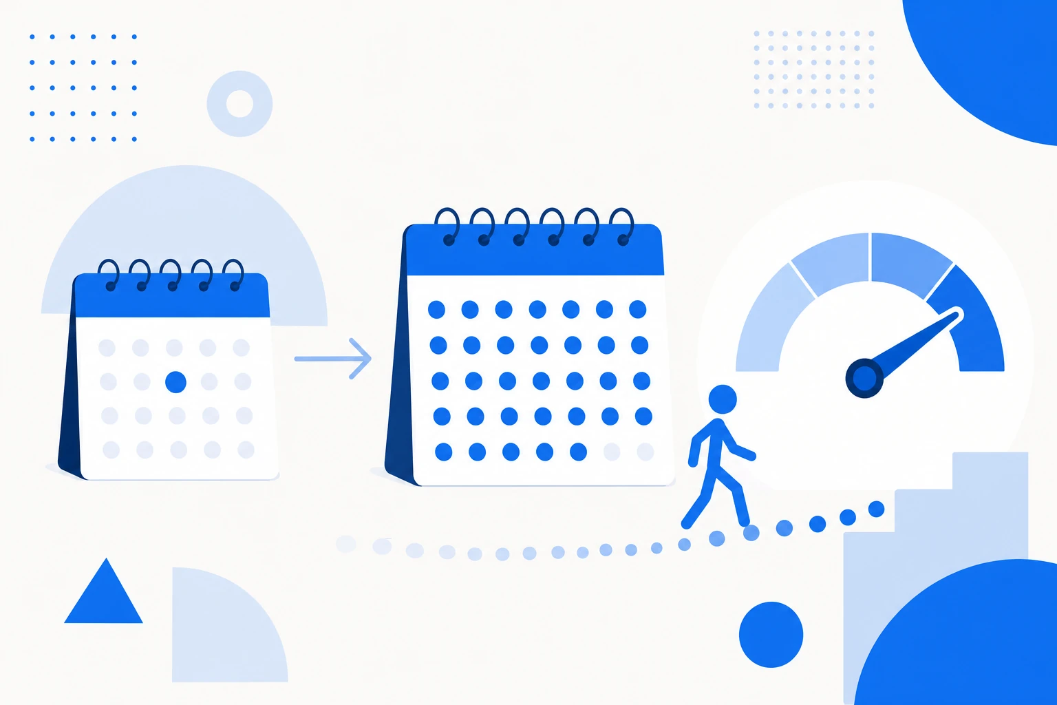 Illustration of daily and monthly active users, with the DAU over MAU ratio measuring product stickiness.