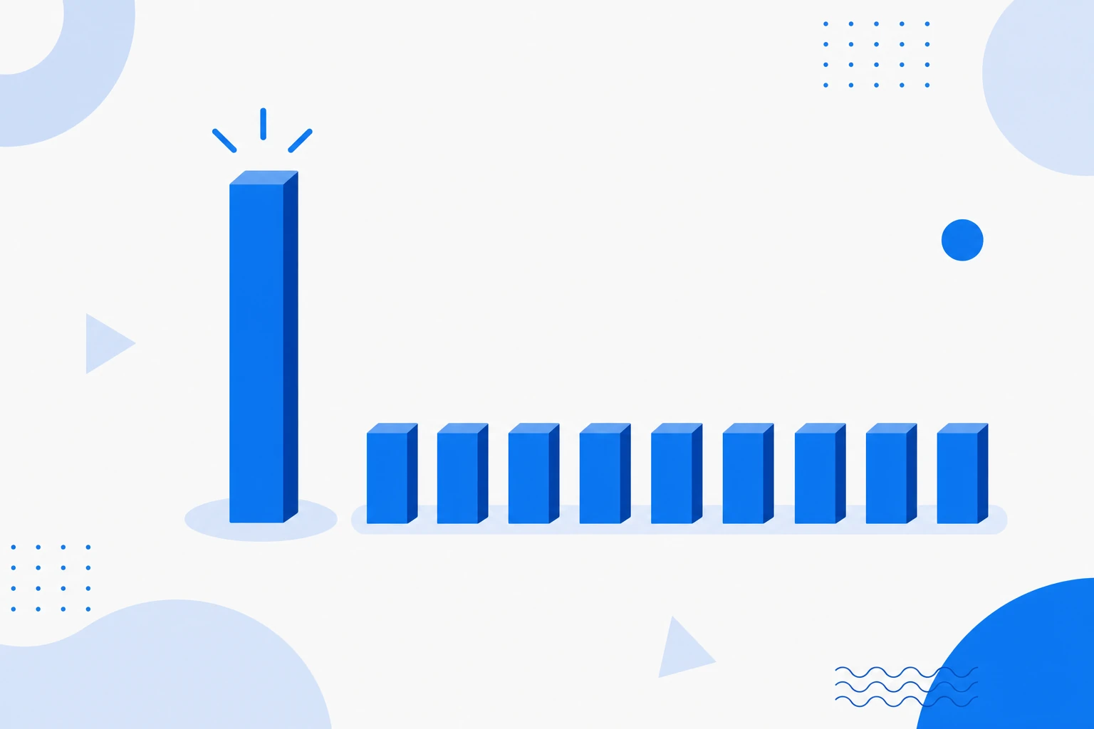 Illustration of non-recurring revenue: one-off setup and service charges separated from recurring subscriptions.