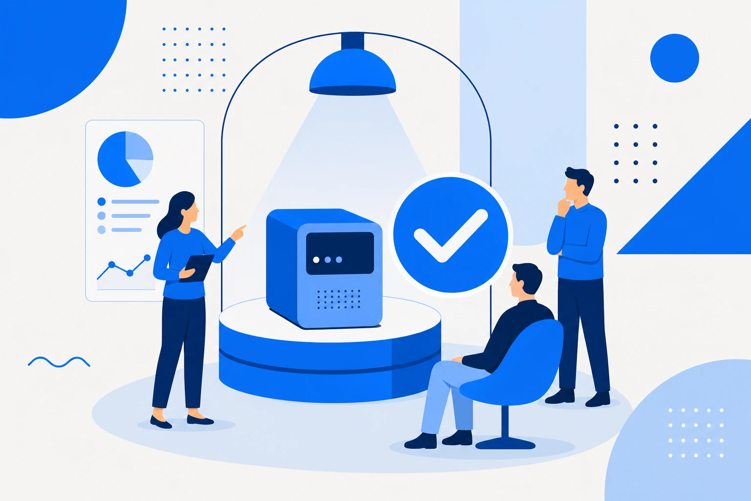 Ilustración de una prueba de concepto: el software funcionando en el entorno del cliente para probar valor antes del contrato.