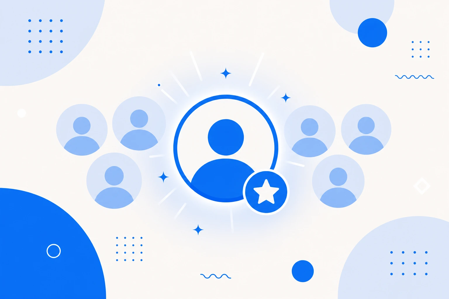 Ilustración de power users: una fracción pequeña de usuarios destacados que concentran la mayor parte de la actividad de un producto.