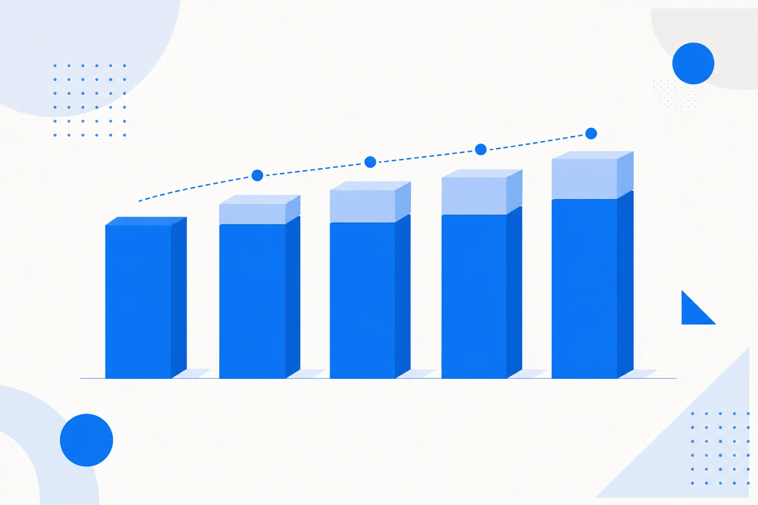 Illustration of revenue retention: the recurring revenue of a customer base kept over time.